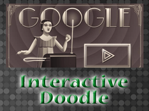 Google Honors Clara Rockmore's 105th Birthday!